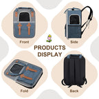 ‌YooxArmor Cat Carrier Backpack, Airline Approved Mesh Dog Backpack - Image 3