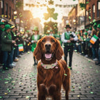 St. Patrick's Day Dog Collar, Adjustable Spring Cotton Collars Gifts - Image 7