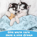 Eccliy 20 Pcs Puppy Blanket Pet Soft Fleece Dog Blankets Warm Felt Throw Sleep - Image 5