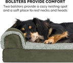 Furhaven Orthopedic Dog Bed for Large/Medium Dogs w/ Removable Bolsters & - Image 11