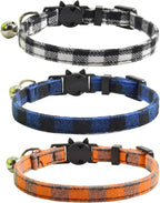 Breakaway cat Collars with Bell, Durable & Safe Cute Kitten Collars Safety - Image 2