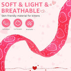SCENEREAL Valentine's Day Cat Bandana Collars - Image 3