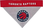 NBA Dog Bandana -Toronto Raptors Reversible Pet Bandana. 2 Sided Home & Away - Image 2