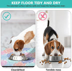Pet Feeding Mat for Floors Waterproof Dog Mat for Food and Water Absorbent - Image 5
