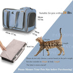Soft Cats Carrier for Small Dogs Carriers Airline Approved Puppy Travel Bag - Image 2