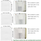 6Pcs Plant Covers from Insects, 3Size Bird Netting Barrier - Image 2