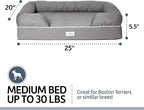 PetFusion Ultimate Dog Bed, Orthopedic Memory Foam, Medium Firmness Pillow - Image 3