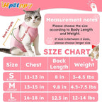 Cat Recovery Suit for Spay Abdominal Wounds, Kitten Onesie Bodysuit for Cats - Image 2