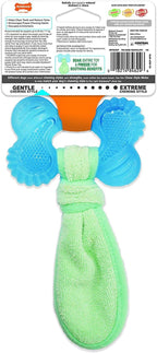 Nylabone 3 Pack of Chill 'n Chew Puppy Teething Toys, Allergen-Free Peanut - Image 2