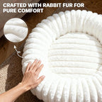 Self Warming Cat Bed, Donut Pet Bed - Image 3