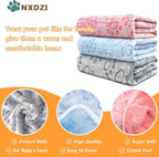 Dog Blankets for Medium Large Dogs, 3 Pack Washable 41" x 31", Fuzzy Soft Puppy - Image 2