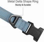 Joytale Reflective Dog Collar, Soft Neoprene Padded, Metal D-Ring, Nylon Pet - Image 3