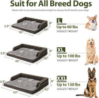 Orthopedic XXL Dog Beds, Waterproof Egg Crate Foam Big Pet Bed - Image 6
