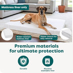 Furhaven Dog Bed Liner Water-Resistant Foam Mattress Protector Cover - Image 5