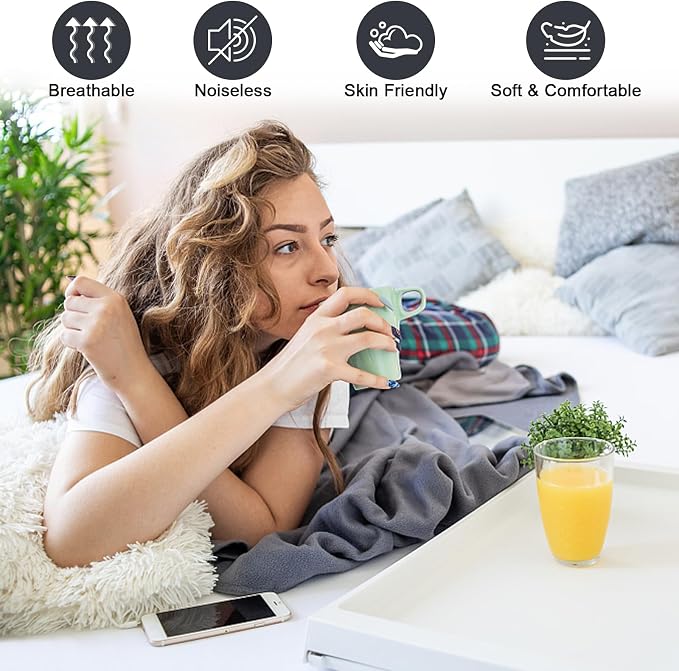 Waterproof Mattress Protector Queen, Fitted Sheet Style Breathable Mattress - Image 3