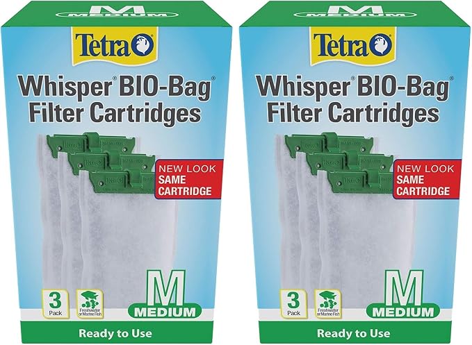 Tetra Whisper Bio-Bag Filter Aquarium Cartridges, Medium Filter by Tetra