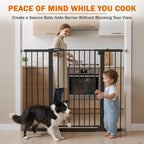 Mumeasy 36" Extra Tall Baby Gate - Image 6