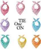 Bandit - The PET Bandana, 8 Pack 100% Organic Cotton Pet Bandanas Clothes - Image 3