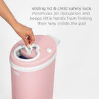 Ubbi Stainless Steel Diaper Pail, Odor Locking, No Special Bag Required - Image 6