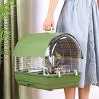 Travel Bird Cage | Portable Sunproof Bird Travel Carrier | Parakeet Carrying - Image 3