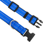 Reflective Dog Collar, Adjustable Soft Neoprene Padded Nylon Pet Collars - Image 3