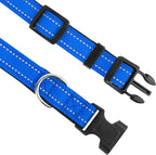 Reflective Dog Collar, Adjustable Soft Neoprene Padded Nylon Pet Collars - Image 3
