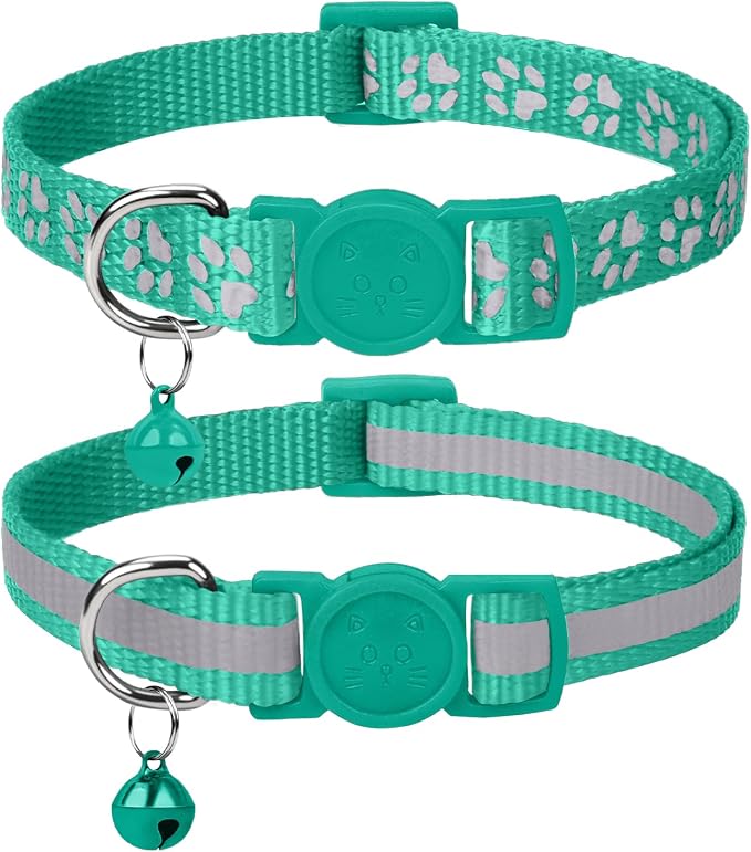 Taglory Reflective Cat Collar Breakaway by Taglory