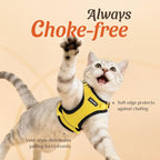 Dooradar Cat Harness and Leash Set, Escape Proof Safe Adjustable Kitten Vest - Image 2