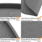 KPWACD Pet Feeding Mat for Dogs and Cats, Silicone Dog Placemat Non-Slip - Image 4