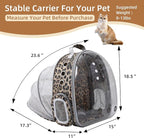 Cat Backpack Carrier Back Expandable Bubble Pet Carrier Backpack - Image 2
