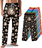 Custom Pajama Pants with Face customized PJ Pants Christmas Valentine gifts by Unknown
