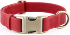 Plutus Pet Genuine Leather Dog Collar – Adjustable Pet Collar by PLUTUSPET