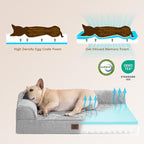 EHEYCIGA XL Dog Bed Memory Foam - Image 4