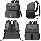 BAGLHER Pet Travel Bag, Double-Layer Pet Supplies Backpack, Pet Travel Backpack - Image 2