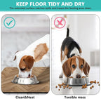 Pet Feeding Mat for Floors Waterproof Dog Mat for Food and Water Absorbent - Image 4