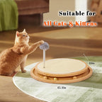 Cat Scratcher, Cat Natural Sisal Scratching Pad, Kitten Interactive Toy - Image 6