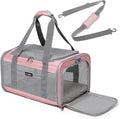 Airline Approved Pet Carrier for Cats and Small Dogs, Breathable and by ioviewforpet