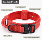 Tactical Dog Collar, Adjustable Military Training Nylon Dog Collar - Image 2