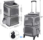 Double-Compartment Pet Carrier Backpack - Image 6