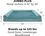 Furhaven Orthopedic Dog Bed for Large Dogs w/ Removable Bolsters & Washable - Image 2