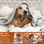 Dog Chew Toys for Aggressive Chewers Almost Indestructible Dog Toys, Bacon - Image 6