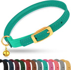 OOPSDOGGY Rolled Leather Cat Collar by OOPSDOGGY