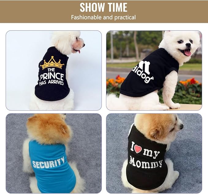 Custom Dog Shirt Pet T Shirts for Small Medium Large Dogs Customized Clothes - Image 6