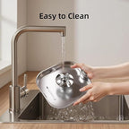 Stainless Steel Cat Water Fountain – 2.2L/74oz Ultra-Quiet Pump, Visible Water - Image 8