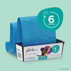 Litter Genie Easy Roll Cat Litter Disposal Pail | Odour Control, Refill Bags & - Image 8