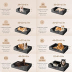 EHEYCIGA Orthopedic Dog Beds for Large Dogs, Waterproof Memory Foam Large Pet - Image 2