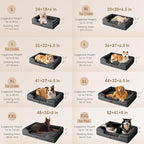 EHEYCIGA Orthopedic Dog Bed for Medium Dogs, Waterproof Memory Foam Medium Pet - Image 2