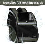 Cat Backpack Carrier for Small Dogs and Medium cat Puppy Kitten Bunny Pet - Image 2