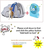 Dual Expandable Cat Backpack Carrier, Fit up to 20 lbs, Expandable Pet Carrier - Image 2