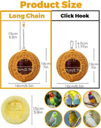 Chewproof Steel Frame Bird Nest - Image 4
